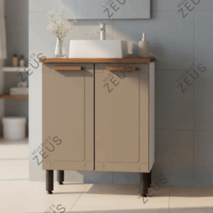 Lavamanos sin grifo ni tuberia - Alto 101cm x Ancho 70cm x Profundo 38cm - PLT-MCB0027