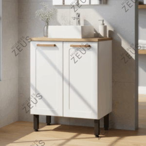 Lavamanos sin grifo ni tuberia - Alto 101cm x Ancho 70cm x Profundo 38cm - PLT-MCB0028