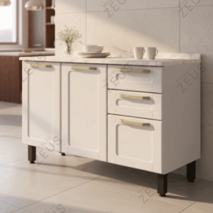 Mueble de cocina con tabla - Alto 89cm x Ancho 105cm x Profundo 43cm - PLT-MCB0025