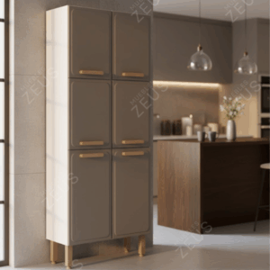 Mueble de cocina -  Alto 191 cm x Ancho 80 cm x Profundo 28 cm - PLT-MCB0007