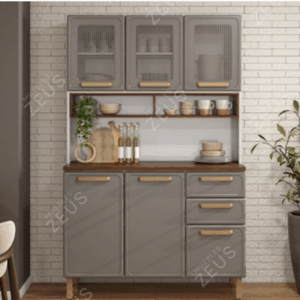 Mueble de cocina - Alto 191cm x Ancho 120cm x Profundo 48cm - PLT-MCB0022