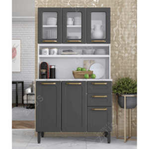 Mueble de cocina - Alto 192cm x Ancho 105cm x Profundo 43cm- PLT-MCB0002