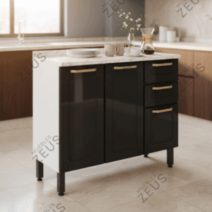 Mueble de cocina Con tabla - Alto 89cm x Ancho 105 cm x Profundo 43cm - PLT-MCB0017