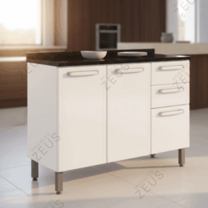 Mueble de cocina Con tabla - Alto 89cm x Ancho 120 cm x Profundo 50cm - PLT-MCB0016