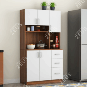 Mueble para Cocina Zeus – ZEUS-MDC0026 | 0.90m Ancho x 0.40m Fondo x 1.70m Alto