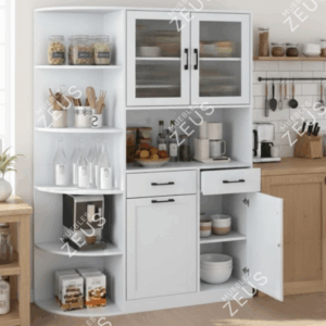 Mueble para Cocina Zeus – ZEUS-MDC0041 | 1.05m Ancho x 0.35m Fondo x 1.60m Alto