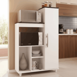 Mueble para Cocina de Melamina - ZEUS-MDC0015 | 0.90m Ancho x 0.40m Fondo x 1.45m Alto