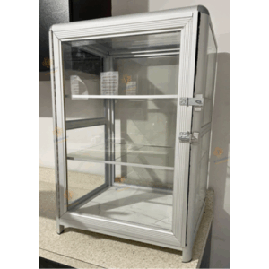 Vitrina Exhibidora – Estilo Panera – 50 cm ancho x 40 cm fondo x 72 cm alto MAX-44