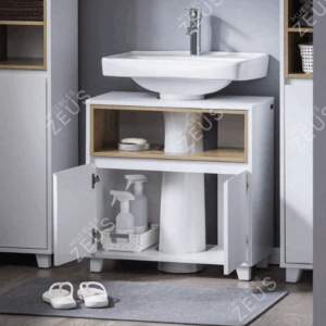 lavamanos ZEUS-LVM0071 | 60cm Ancho x 30cm Fondo x 60cm Alto