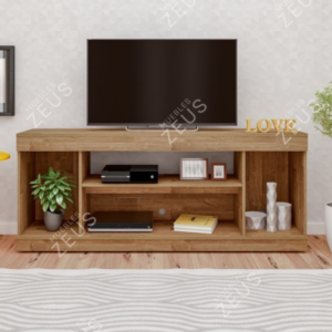 Mesa para TV ZEUS-MTT0012 | 160cm x 34cm Fondo x 65cm Alto