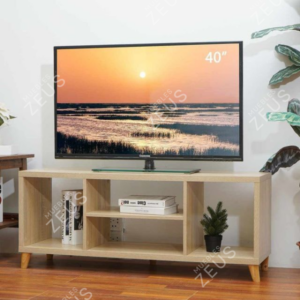 Mesa para TV ZEUS-MTT0013 | 119cm Ancho x 35cm Fondo x 40cm Alto