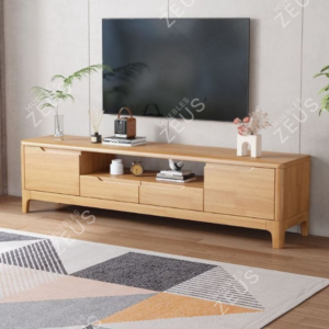 Mesa para TV ZEUS-MTT0014 | 180cm Ancho x 35cm Fondo x 45cm