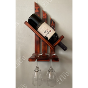 Repisa para sostener Vino ZEUS-RPM0022 | 30cm Ancho x 25cm Fondo x 40cm Alto