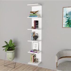 Módulo para adornos TLS-6108-Blanco | 34.5cm Ancho x 30cm Fondo x 180cm Alto