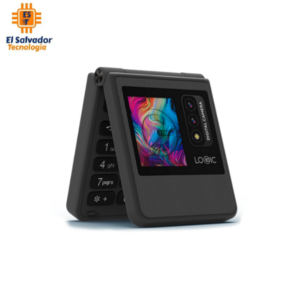 Teléfono plegable Logic Z1L 4G color negro