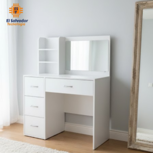 Tocador en melamina de 4 gavetas-ZEUS-TCM0005