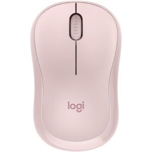 Logitech M240 Silent Bluetooth Mouse, Compact, Portable, Smooth Tracking, Rose - Ratón - 3 botones