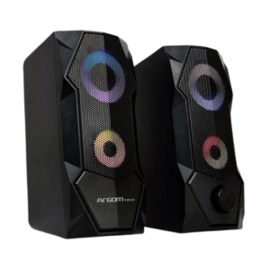 Parlante Argom SP 1068BK para juegos LED