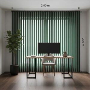 Cortina Vertical 2.00m × 2.00m