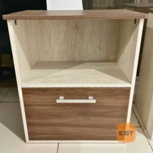 Mesa de noche zeus MN-0059 | 52 cm ancho x 31 cm fondo x 42 cm alto