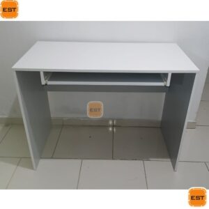 Mesa de Trabajo con Porta teclado - Melamina 15mm – TLS–7777 - 1.00 mt Ancho x 0.50 Fondo x 0.76 Altura