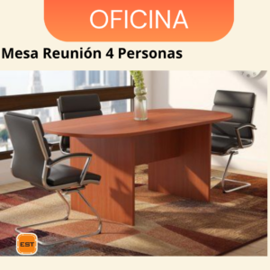 Mesa de Reunion TLS para 4 Personas -1.50 mt Ancho x 1.00 mt Fondo x 0.76 mt Altura M25