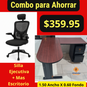 Silla Ejecutiva mas Escritorio A-14