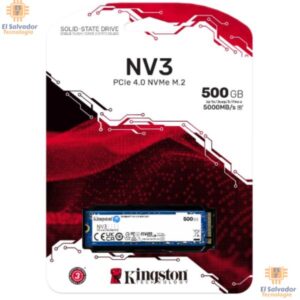 Unidad de Estado Sólido Kingston SNV3S/500GB