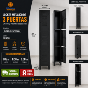 Locker con Medidas Especiales