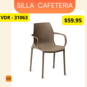 Silla Cafeteria VDR 31063 Ergonómica Zeus Premium - Alta Gama y Salud Lumbar