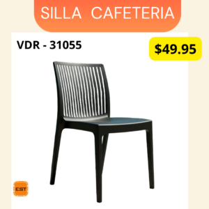 Silla Cafeteria Zeus VDR 31055 Premium - Ergonomía Avanzada y Diseño Corporativo