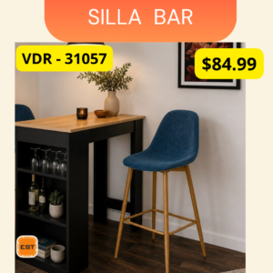 Silla Cafeteria Zeus VDR 31057 Blue Premium - Ergonomía Avanzada y Diseño Corporativo