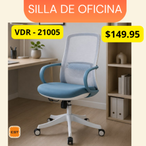Silla de Oficina para Home Office VDR 21005 | Muebles Zeus El Salvador