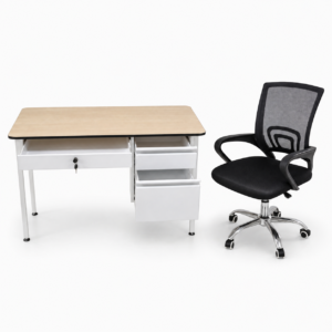Silla de Oficina Ejecutiva de Alto Rendimiento Combo Ahorrar Escritorio | Muebles Zeus El Salvador