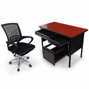 Silla de Oficina Ejecutiva Ergonómica Combo Ahorrar Escritorio | Muebles Zeus El Salvador
