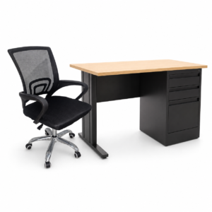 Silla de Oficina Ejecutiva para Dolor de Espalda Combo Ahorrar Escritorio | Muebles Zeus El Salvador