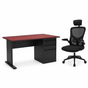 Silla de Oficina Ejecutiva Premium mas Escritorio A 10 | Muebles Zeus El Salvador