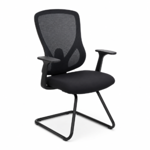 Silla de Oficina de Espera Confortable Dakota Trineo PER 2003 | Muebles Zeus El Salvador