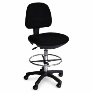 Silla de Oficina para Cajero Ergonómica Sin Brazos Nairobi Deluxe T804A | Muebles Zeus El Salvador
