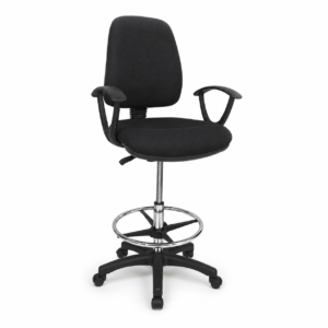 Silla de Oficina para Cajero para Home Office Brazos Victoria Deluxe T802A | Muebles Zeus El Salvador