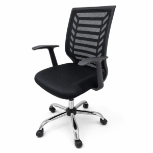Silla de Oficina Ejecutiva de Alto Rendimiento BARCELONA PER 01 de Malla | Muebles Zeus El Salvador