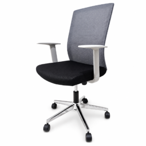 Silla de Oficina Ejecutiva Ergonómica Deluxe M3165 Cartagena de Malla | Muebles Zeus El Salvador