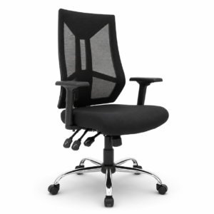 Silla de Oficina Gerencial Premium Smart York mkt 300syb de Malla | Muebles Zeus El Salvador