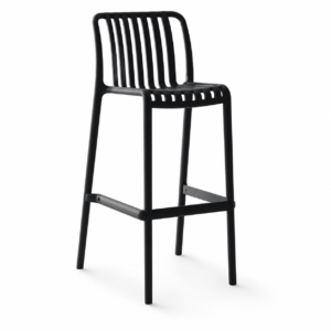 Silla de Oficina para Home Office Cafeteria VDR 31057 Black | Muebles Zeus El Salvador