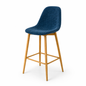 Silla de Oficina Moderna Cafeteria VDR 31057 Blue | Muebles Zeus El Salvador