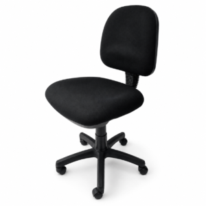 Silla de Oficina Secretarial Ergonómica Sin Brazos Nairobi T804A | Muebles Zeus El Salvador
