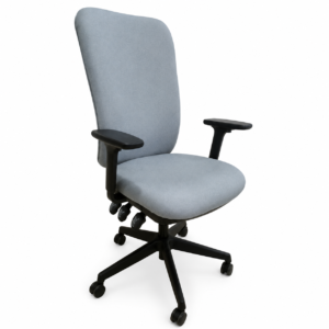 Silla de Oficina Ejecutiva para Largas Jornadas Modelo CNT D08 de Tela | Muebles Zeus El Salvador